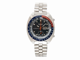 Seiko Chronograph Pogue Pepsi 6139.6002 Stainless Steel Automatic Vintage 41mm Mens Seiko