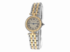 Cartier Panthere Vendome 1057920 Stainless Steel & 18K Yellow Gold Quartz 24mm Womens Cartier