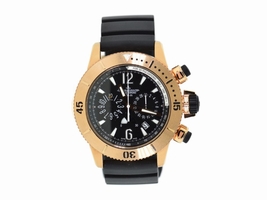 Jaeger LeCoultre Master Compressor Q1862640 18K Rose Gold & Rubber Automatic 44mm Mens Jaeger LeCoultre