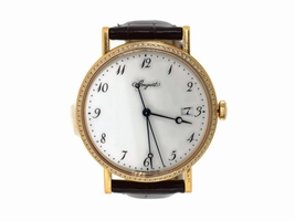 Breguet Classique 5178 18K Rose Gold & Leather with Diamond Automatic 38mm Unisex Breguet
