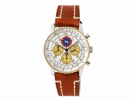 Breitling Navitimer 92 Topgun D30022 Stainless Steel / 18K Yellow Gold 38mm Automatic Mens Breitling