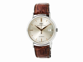 IWC Schaffhausen Portofino IW356307 Stainless Steel with Silver Dial Automatic 39mm Mens  es IWC