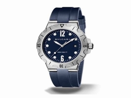 Bulgari Diagono Scuba Automatic Date Blue Mens DG42C9SMCVDCH Bulgari"