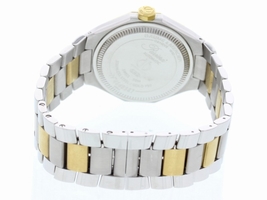 Baume & Mercier Riviera 18K Yellow Gold & SS Automatic Diamonds Mens Baume & Mercier