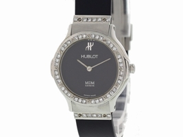 Hublot MDM Depose 1280 Stainless Steel / Rubber 25mm Womens Hublot