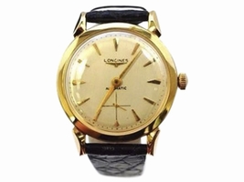 Longines 14K Yellow Gold Dress 33mm Mens Vintage Longines