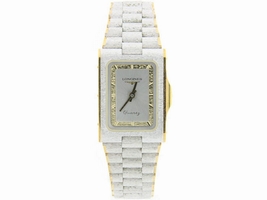Longines Stainless Steel and Gold Two Tone Dial Quartz 23mm Unisex Longines