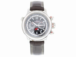 Jaeger-LeCoultre Master Compressor 150.8.22 Stainless Steel & Leather Automatic 46mm Mens Jaeger LeCoultre