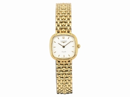 Longines Gold Plated Quartz 20.5mm Womens Longines