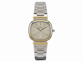 Seiko Credor 2340-5020 Gold Plated / Stainless Steel Quartz 23mm Womens Seiko