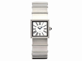 Chanel Mademoiselle Stainless Steel & White Dial Quartz 22.5mm Womens Chanel