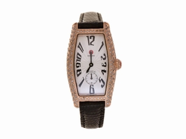 Michele Coquette 71-8001 Rose Gold Tone Stainless Steel 23mm Womens Michele