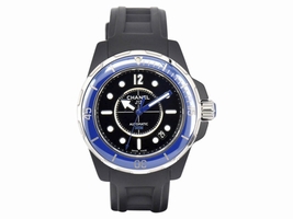 Chanel J12 Marine H2559 Ceramic & Rubber Automatic 39mm Mens Chanel