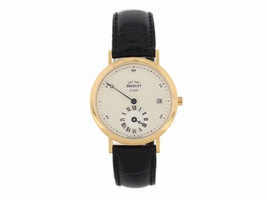Breguet Classique 1747 18K Yellow Gold & Leather 36mm Mens Breguet