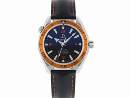 Omega Seamaster Planet Ocean 232.30.46.21.01.002 Stainless Steel & Leather Automatic 42mm Mens Omega