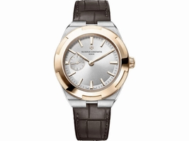 Vacheron Constantin Overseas 2300V/000M-B400 Stainless Steel & Leather with Silver Dial 37mm Womens Vacheron Constantin