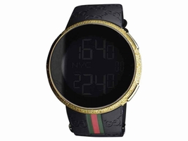 Gucci YA114207 Gold Tone Stainless Steel Quartz 44mm Mens Gucci