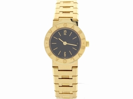 Bulgari BB 23 GGD 18K Yellow Gold Date Womens Bulgari