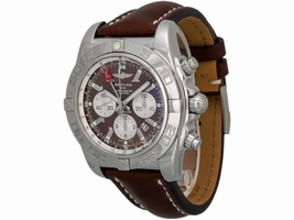Breitling Chronomat GMT Stainless Steel & Leather 47mm Breitling