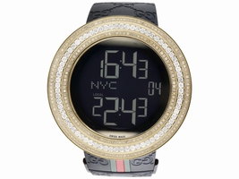 Gucci YA114207 Yellow PVD Stainless Steel 44mm Mens Gucci