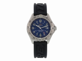 Breitling Superocean A17040 Stainless Steel Blue Dial Automatic 41.5mm Mens 1998 Breitling