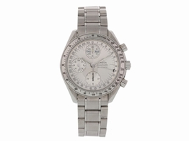 Omega Speedmaster Triple Date 3523.30 Stainless Steel Silver Dial Automatic 39mm Mens Omega