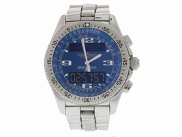 Breitling B-1 A68362 Chronograph Stainless Steel Quartz 44mm Mens Breitling