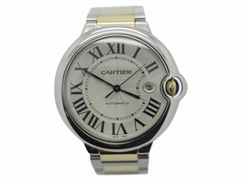 Carier Ballon Bleu W69009Z3 18K Yellow Gold & Stainless Steel Automatic 42mm Unisex Cartier