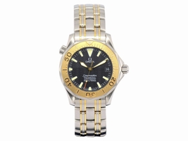 Omega Seamaster 2453.50 18K Yellow Gold and Stainless Steel Automatic 36mm Mens Omega