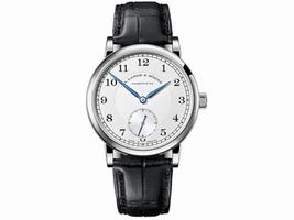 A. Lange and Sohne 235.026 18K White Gold Silver Dial 38.5mm Mens A Lange and Sohne