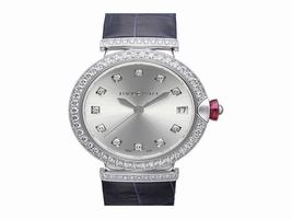 Bulgari Lucea 18K White Gold Diamonds Date Ladies LUW33C6GDLD/11 Bulgari"