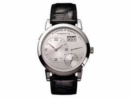 A. Lange And Sohne Lange 1 Platinum Crocodile Leather Mens A. Lange & S?hne
