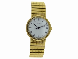 Patek Philippe Calatrava 3802/1J 18K Yellow Gold 33mm Mens Patek Philippe