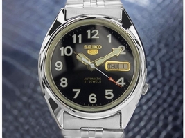 Seiko 5 Automatic Japanese Day Date Mens 1970 Seiko