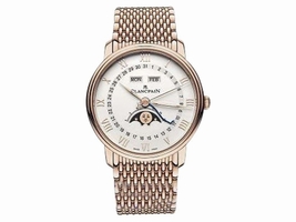 Blancpain Villeret 18K Rose Gold Complete Calendar Moonphase 40mm Mens Blancpain