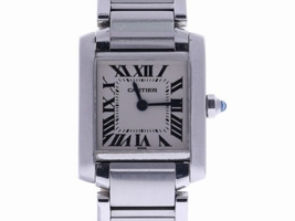 Cartier Tank Francaise 2300 Stainless-Steel Quartz 20mm Womens Cartier
