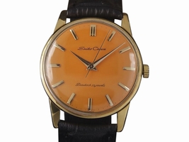 Seiko Crown Gold Plated Manual 35mm Men Dress 1960 Seiko
