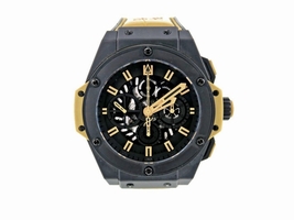 Hublot Bal Harbor 710.CI.1190.GR.BHM10 Titanium & Leather Black Dial Automatic 48mm Men's Hublot