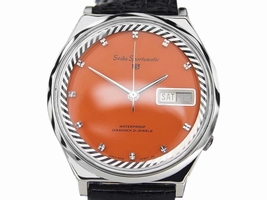 Seiko 5 Sportsmatic Day Date Stainless Steel Automatic 37mm Mens Vintage Seiko