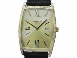 Patek Philippe 18K Yellow Gold Vintage 27mm Mens Patek Philippe