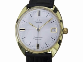 Omega Seamaster Cosmic Gold Plated Swiss Made Manual Mens 33mm 1960s Omega