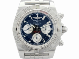 Breitling Chrono Mat 44 AB011012 Stainless Steel Black Dial Automatic 45mm Men's Breitling