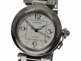 Cartier Pasha C W31074M7 Stainless Steel Automatic 35mm Mens Cartier