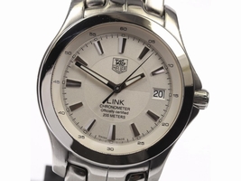 Tag Heuer Link WJF5111.BA0570 Stainless Steel Silver Dial Automatic 39mm Mens Wrist Tag Heuer