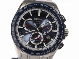 Seiko Astron SBXB053 8X53-0AD-2 Stainless Steel / Ceramics Quartz 46mm Mens Seiko