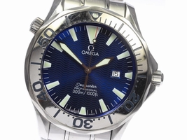 Omega Seamaster 2265.80 Stainless Steel Blue Dial Quartz 41mm Men's Omega