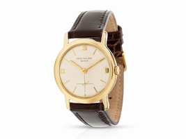 Patek Philippe Calatrava 2506 18K Yellow Gold & Leather Manual 31mm Unisex Patek Philippe