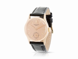 Patek Philippe Calatrava 96R 18K Rose Gold & Leather Manual 30mm Unisex Patek Philippe