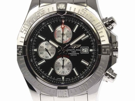 Breitling Super AvengerII A13371 Stainless Steel Automatic 52mm Mens Breitling