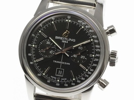 Breitling Transocean A41310 Stainless Steel 38mm Automatic Mens Breitling